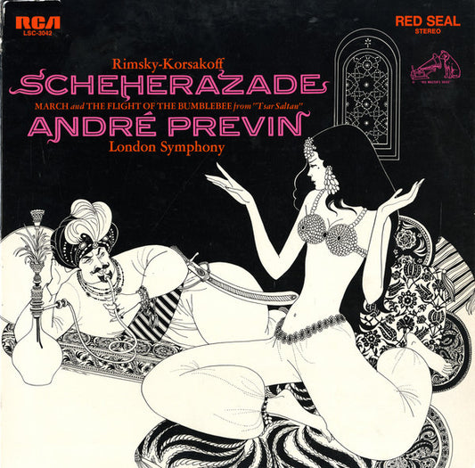 Nikolai Rimsky-Korsakov : André Previn, London Symphony Orchestra : Scheherazade (LP,Album,Stereo)