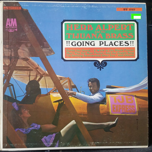 Herb Alpert & The Tijuana Brass : !!Going Places!! (LP,Album,Stereo)