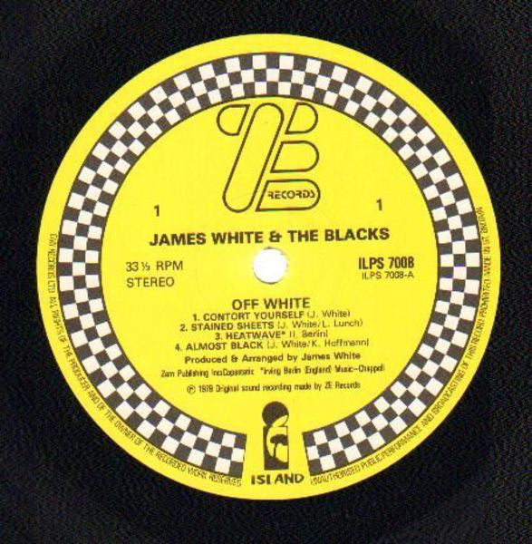 James White & The Blacks : Off White (LP,Album)
