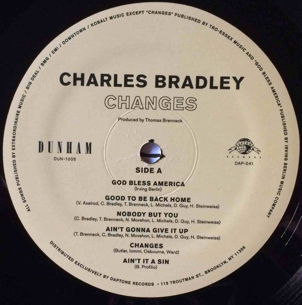 Charles Bradley : Changes (LP,Album)