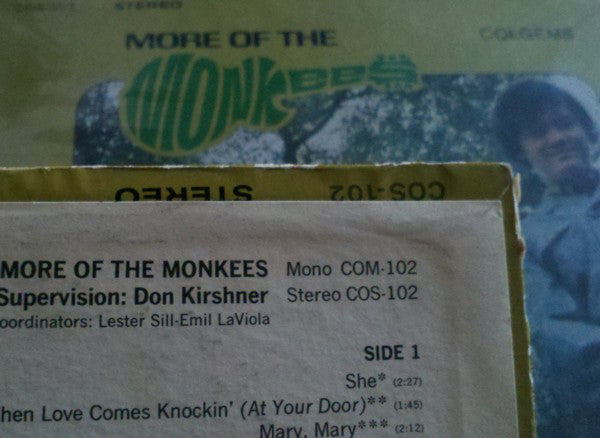 Monkees, The : More Of The Monkees (LP,Album,Mono)