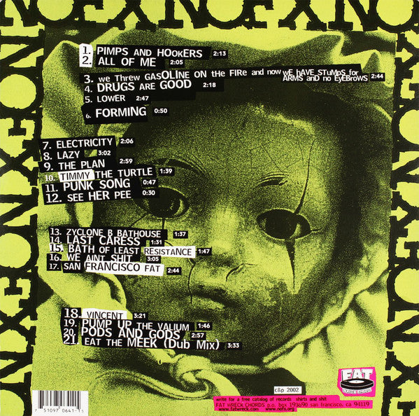 NOFX : 22 Songs That Weren't Good Enough To Go On Our Other Records (LP,Compilation)