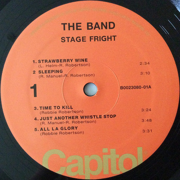 Band, The : Stage Fright (LP,Album,Reissue)