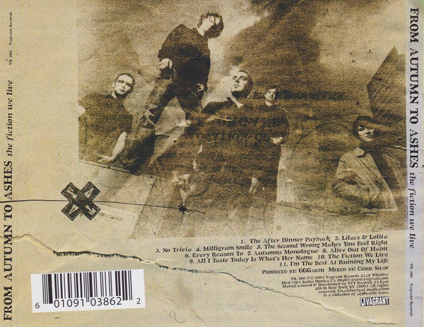 From Autumn To Ashes : The Fiction We Live (Album)