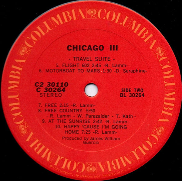 Chicago (2) : Chicago III (LP,Album,Stereo)