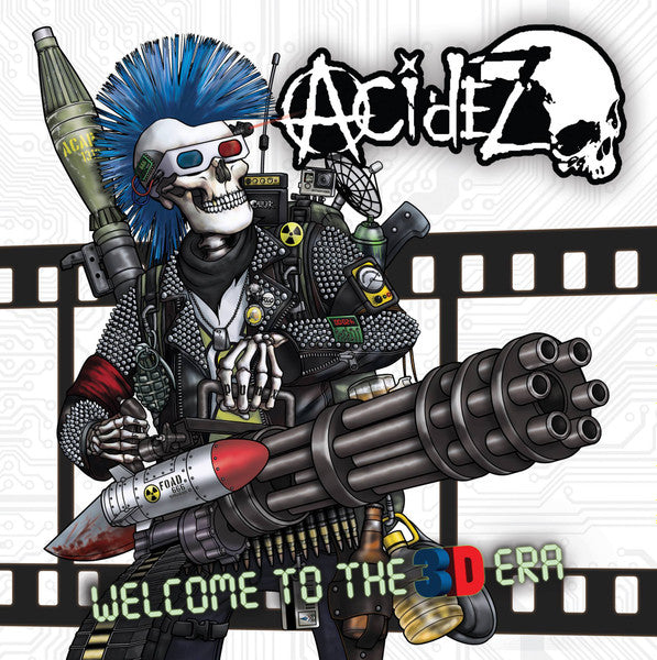 Acidez : Welcome To The 3D Era (LP,Album)