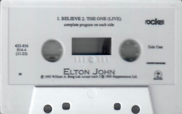 Elton John : Believe (Single)