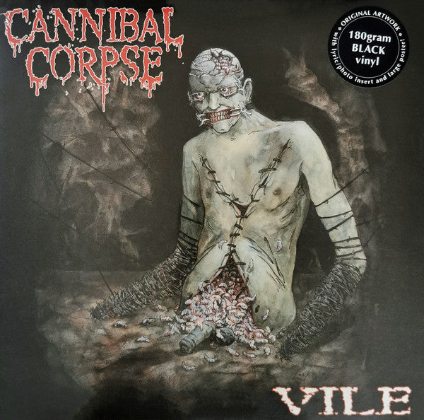 Cannibal Corpse : Vile (LP,Album,Reissue,Repress)