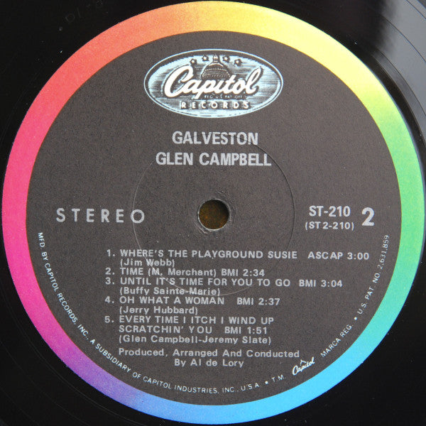 Glen Campbell : Galveston (LP,Album)