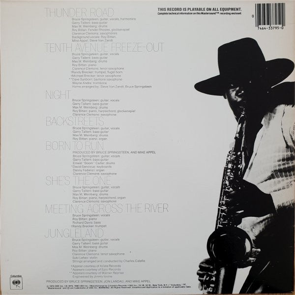 Bruce Springsteen : Born To Run (LP,Album,Reissue,Stereo)