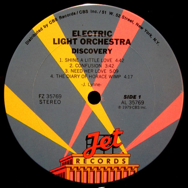 Electric Light Orchestra : Discovery (LP,Album,Stereo)