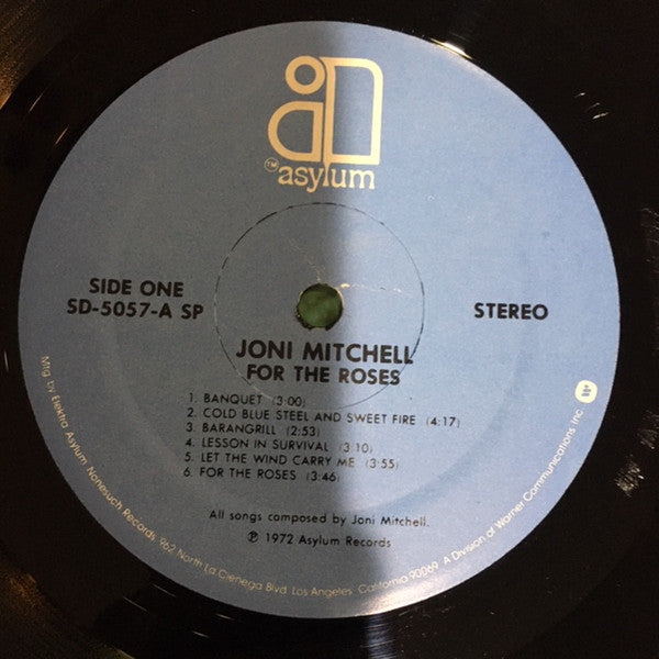 Joni Mitchell : For The Roses (LP,Album)