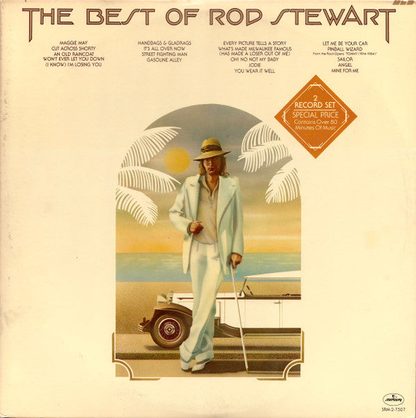 Rod Stewart : The Best Of Rod Stewart (LP,Compilation,Stereo)