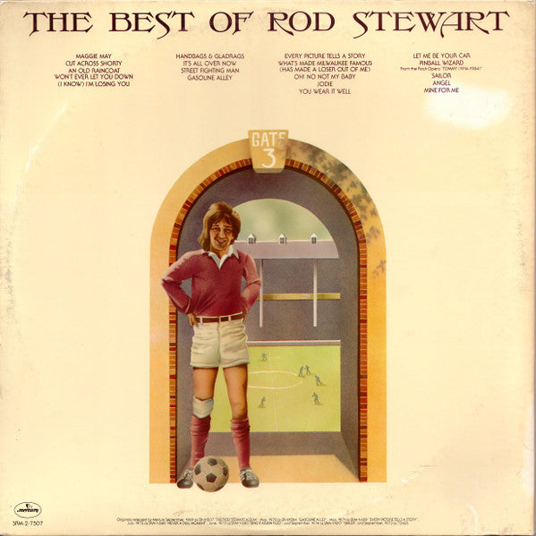 Rod Stewart : The Best Of Rod Stewart (LP,Compilation,Stereo)