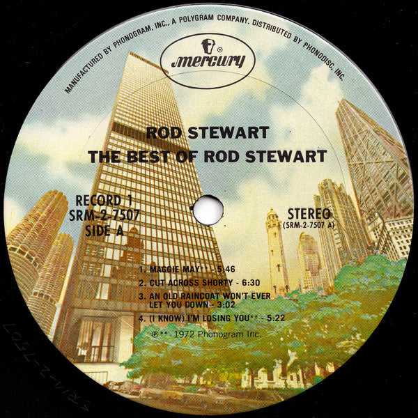 Rod Stewart : The Best Of Rod Stewart (LP,Compilation,Stereo)