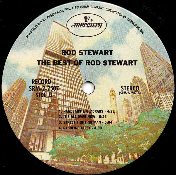 Rod Stewart : The Best Of Rod Stewart (LP,Compilation,Stereo)