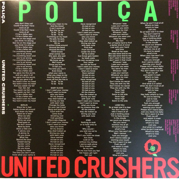 Poliça : United Crushers (LP,Album)
