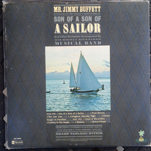 Jimmy Buffett : Son Of A Son Of A Sailor (LP,Album)
