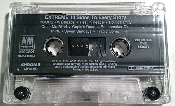 Extreme (2) : III Sides To Every Story (Album)