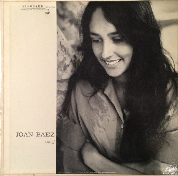 Joan Baez : Joan Baez Vol. 2 (LP,Album,Mono)