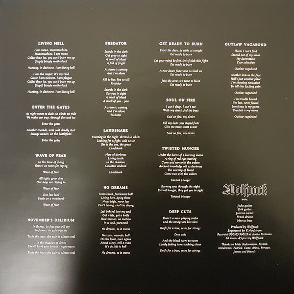 Wolfpack : A New Dawn Fades (LP,Album,Reissue,Remastered)