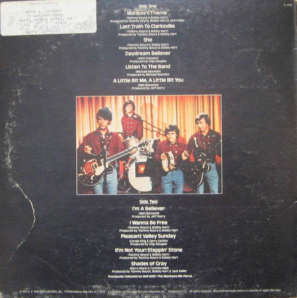 Monkees, The : Greatest Hits (LP,Compilation)