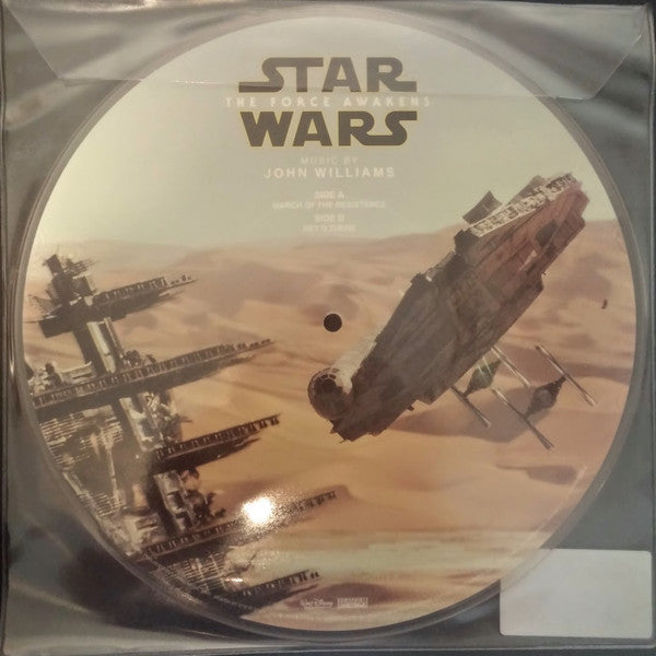 John Williams (4) : Star Wars: The Force Awakens (March Of The Resistance / Rey's Theme) (10",33 ⅓ RPM,Record Store Day,Limited Edition,Picture Disc)
