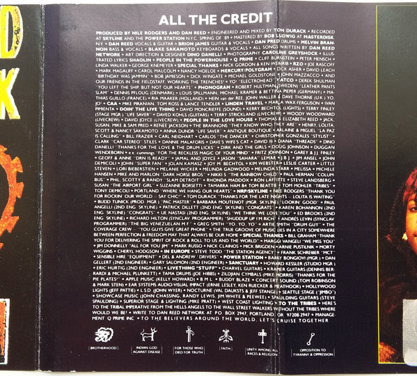Dan Reed Network : Slam (Album)