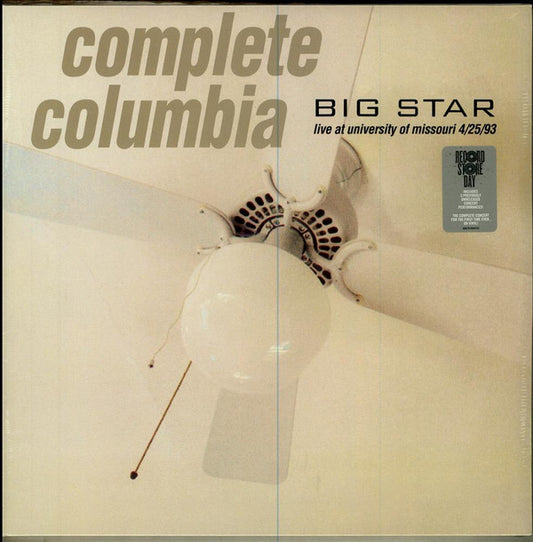 Big Star : Complete Columbia: Live At University Of Missouri 4/25/93 (LP,Limited Edition,Reissue,Stereo)