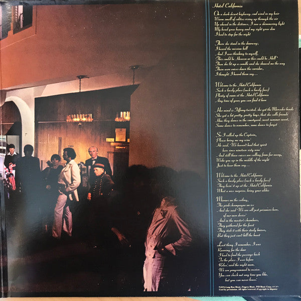Eagles : Hotel California (LP,Album,Reissue,Stereo)