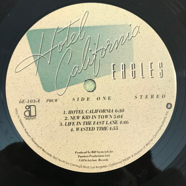 Eagles : Hotel California (LP,Album,Reissue,Stereo)
