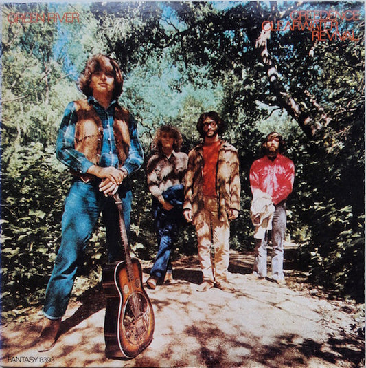 Creedence Clearwater Revival : Green River (LP,Album,Reissue)