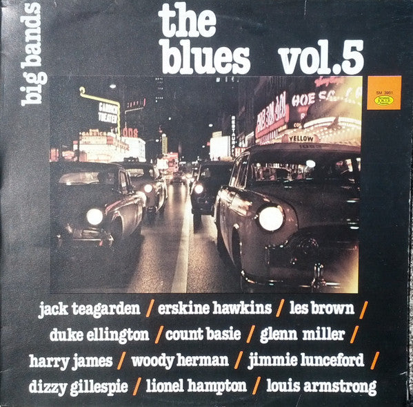 Various : The Blues Vol. 5 (Big Bands) (LP,Compilation,Reissue,Stereo)