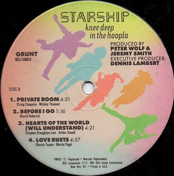 Starship (2) : Knee Deep In The Hoopla (LP,Album)