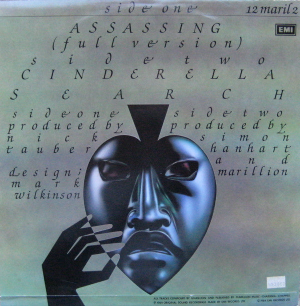 Marillion : Assassing (12",45 RPM,Single)