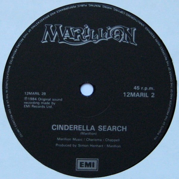 Marillion : Assassing (12",45 RPM,Single)