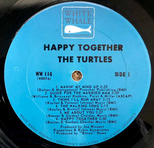 Turtles, The : Happy Together (LP,Album,Mono)