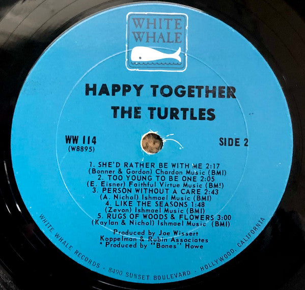 Turtles, The : Happy Together (LP,Album,Mono)