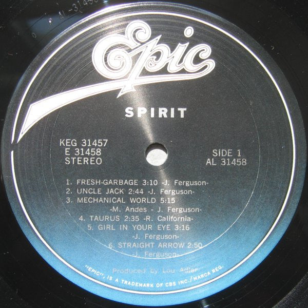 Spirit (8) : Spirit (LP,Compilation,Reissue)