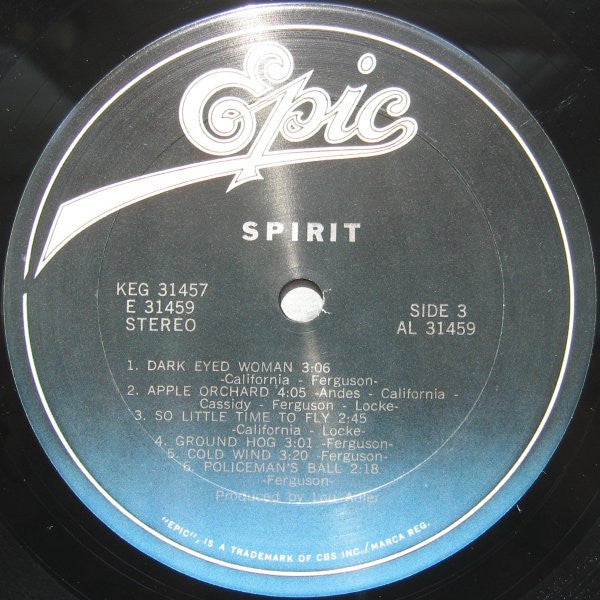 Spirit (8) : Spirit (LP,Compilation,Reissue)