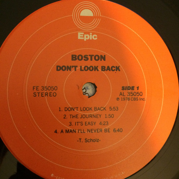 Boston : Don't Look Back (LP,Album)