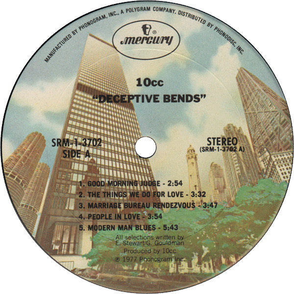 10cc : Deceptive Bends (LP,Album)