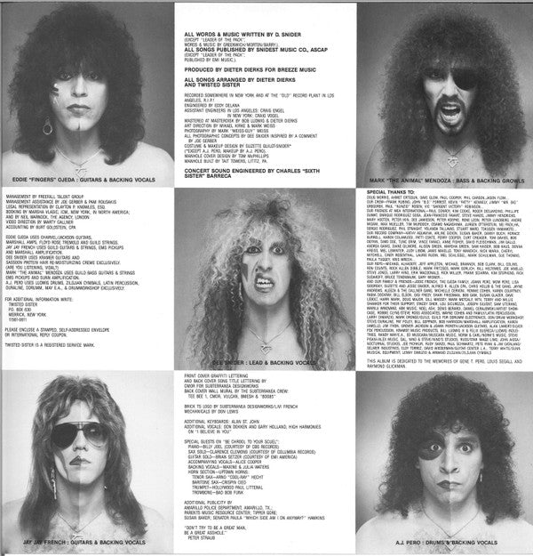 Twisted Sister : Come Out And Play (LP,Album,Limited Edition,Special Edition)