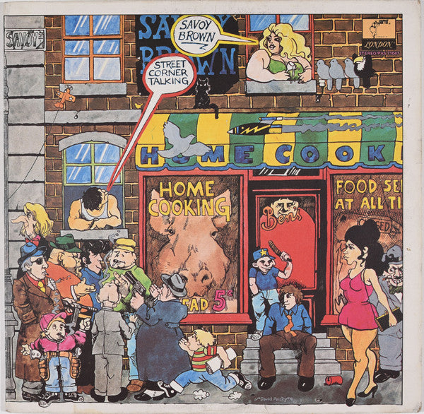 Savoy Brown : Street Corner Talking (LP,Album)