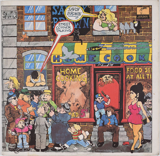 Savoy Brown : Street Corner Talking (LP,Album)