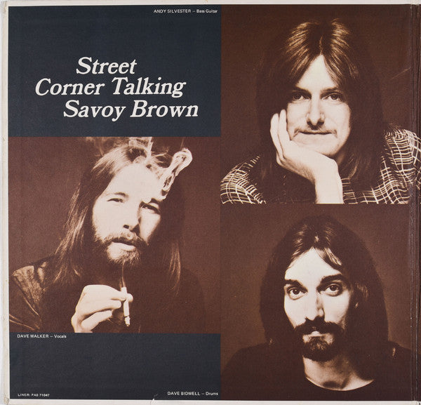 Savoy Brown : Street Corner Talking (LP,Album)