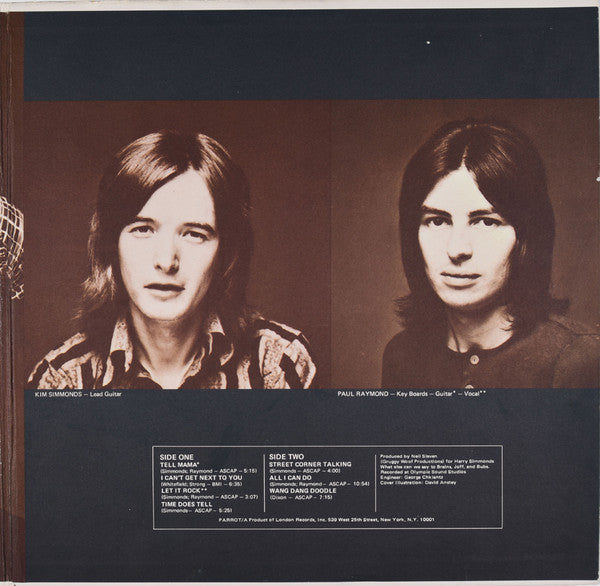 Savoy Brown : Street Corner Talking (LP,Album)