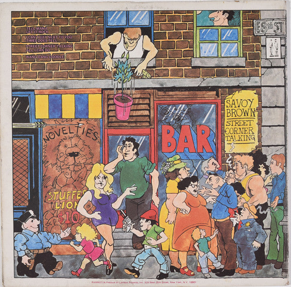 Savoy Brown : Street Corner Talking (LP,Album)