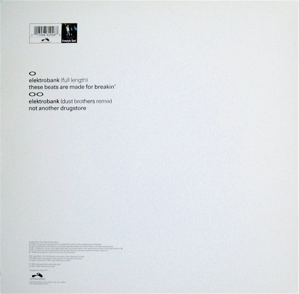 Chemical Brothers, The : Elektrobank (12",33 ⅓ RPM)