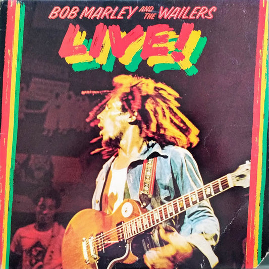 Bob Marley & The Wailers : Live! (LP,Album)